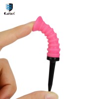 China professional customized unique plastic elasticity golf tees