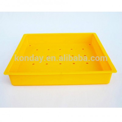 Yellow Plastic Golf Ball Tray Golf Range Ball Box