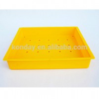 Yellow Plastic Golf Ball Tray Golf Range Ball Box